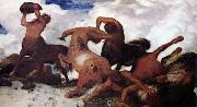 Arnold Bocklin Centaurs' Combat (nn03) USA oil painting artist